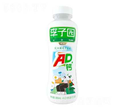 李子園AD鈣奶380ml