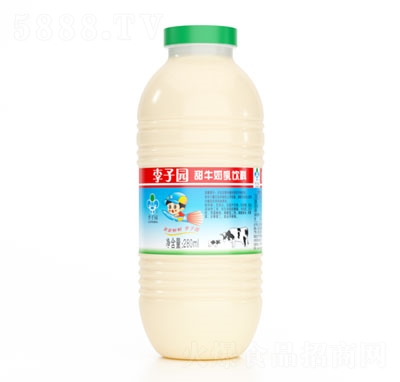 李子園原味甜牛奶乳飲料280ml
