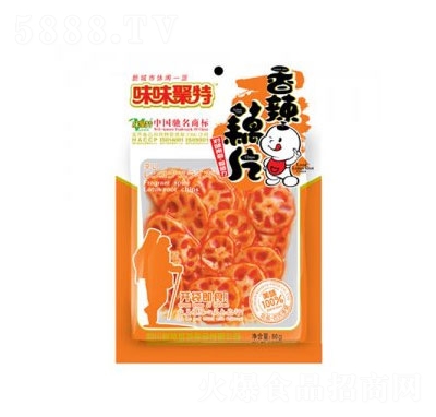 味味聚特香辣藕片80g