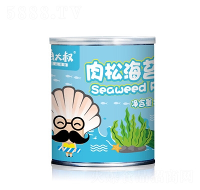 漁大叔肉松海苔卷繽紛裝海鮮零食大禮包肉松海苔卷夾心脆卷休閑零食兒童小吃零食