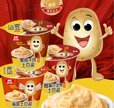 麥丹郎代餐土豆泥35克多口味速食薯類食品