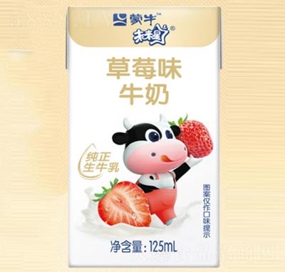 蒙牛未來(lái)星草莓味牛奶125ml
