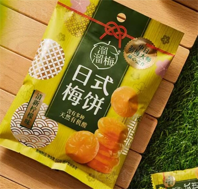 溜溜梅無核日式梅餅辦公室休閑追劇零食