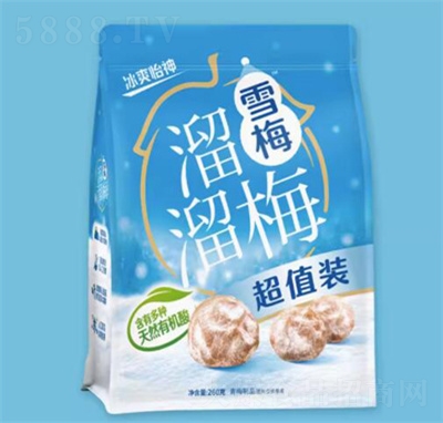 溜溜梅雪梅超值裝260g辦公室休閑追劇零食