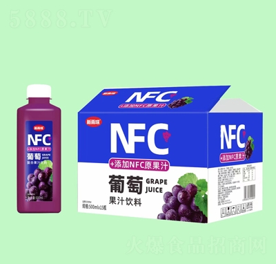 新雨瑞葡萄果汁飲料500mlX15瓶