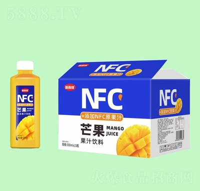 新雨瑞芒果果汁飲料500mlX15瓶