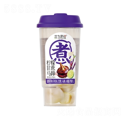 茶為君悅檸檬甘蔗馬蹄飲570ml