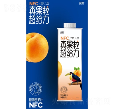 藍(lán)鸚100%黃桃汁1L