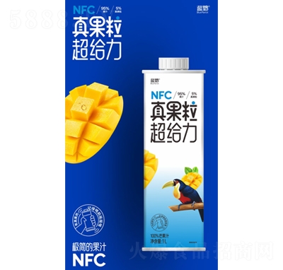 藍(lán)鸚100%芒果汁1L